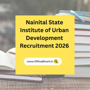 Nainital SIUD में Office Attendant पद पर भर्ती 2026
